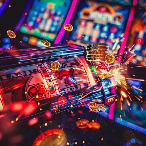 Antarmuka permainan Wild Bandito di jkt win menampilkan grid slot dengan simbol liar dan tombol taruhan